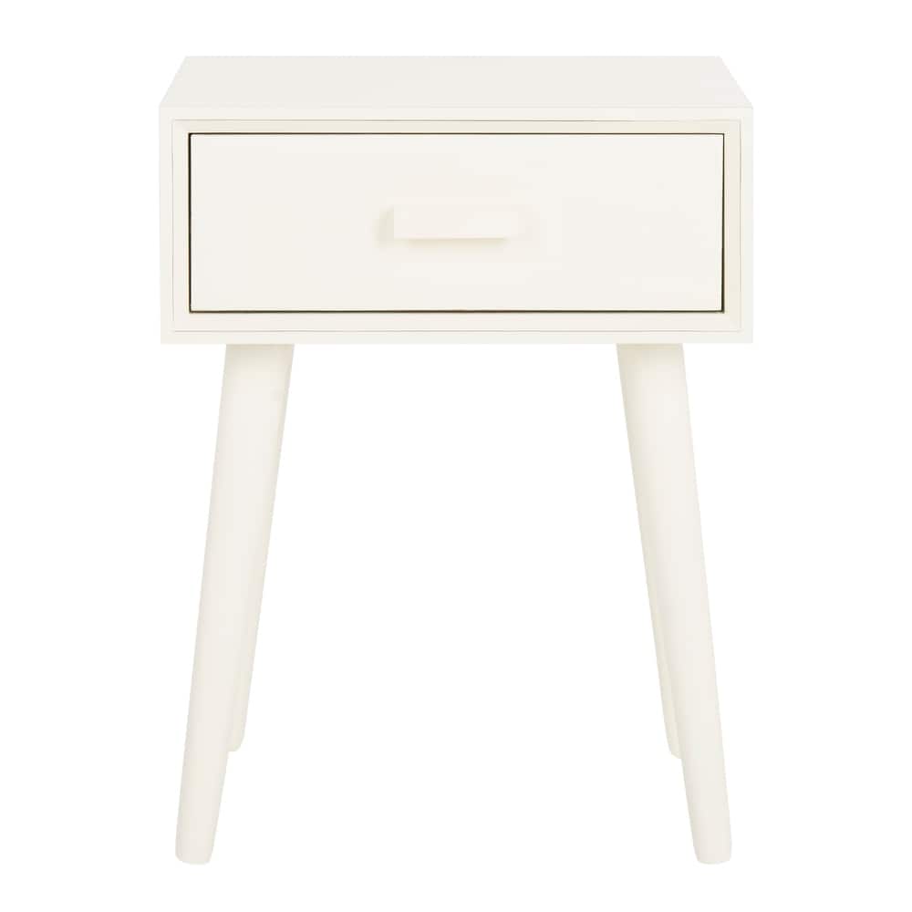SAFAVIEH Fraida 1-Drawer Side Table - 15.8" x 11.8" x 20.8" - 16"W x 12"D x 21"H
