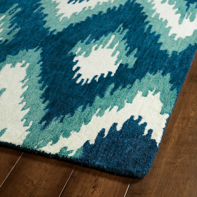 Global altitude collection, indoor/outdoor area rug.