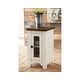 preview thumbnail 1 of 3, Wystfield Chairside End Table - White/Brown
