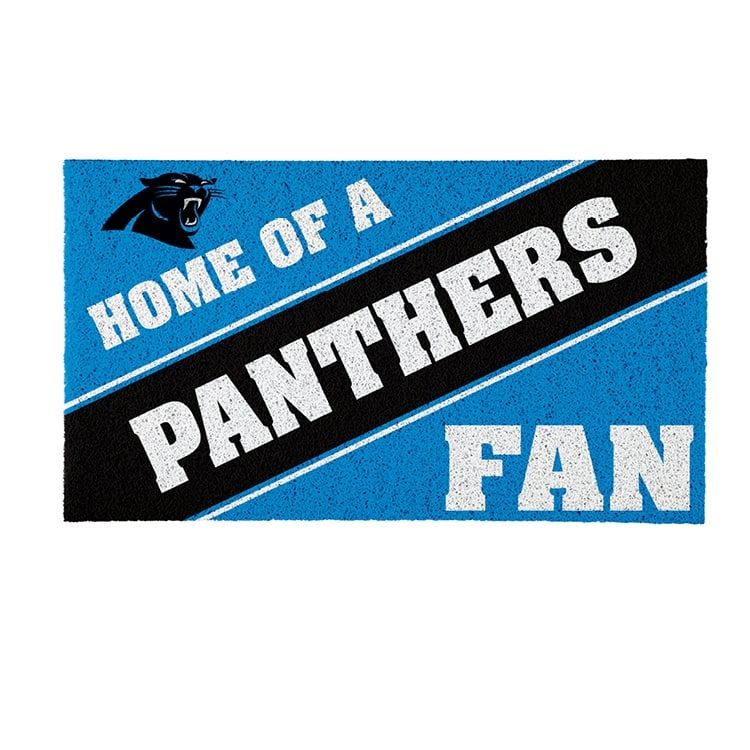 Carolina Panthers PVC Door Mat