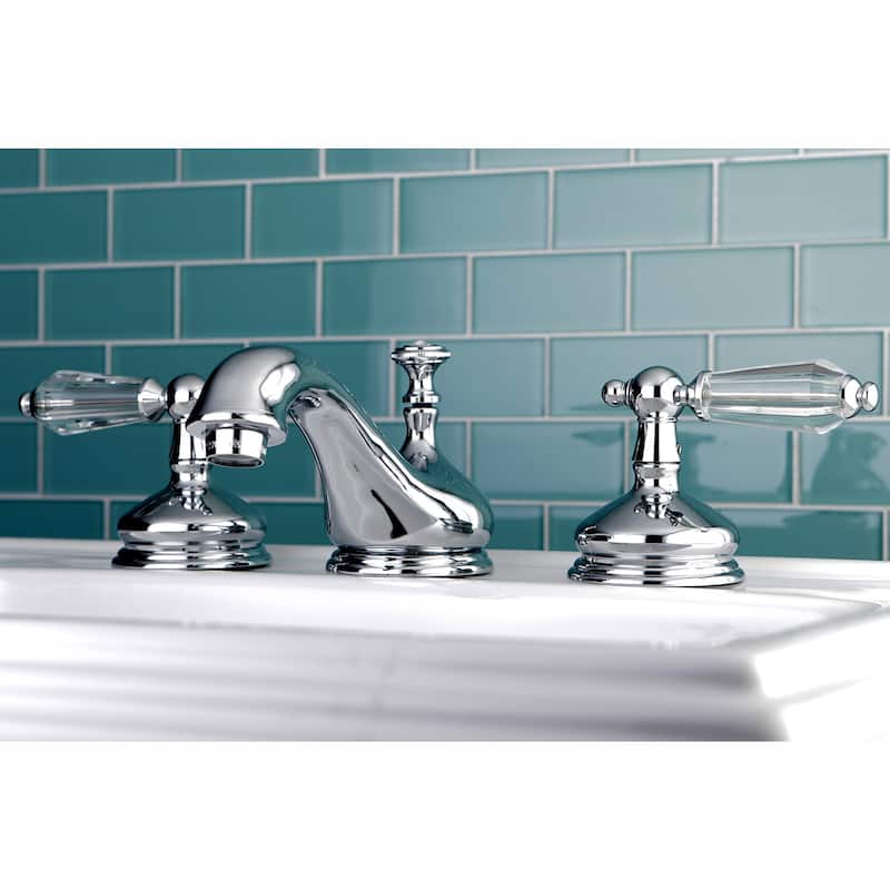 Kingston Brass Wilshire Widespread Bathroom Faucet - Includes Metal