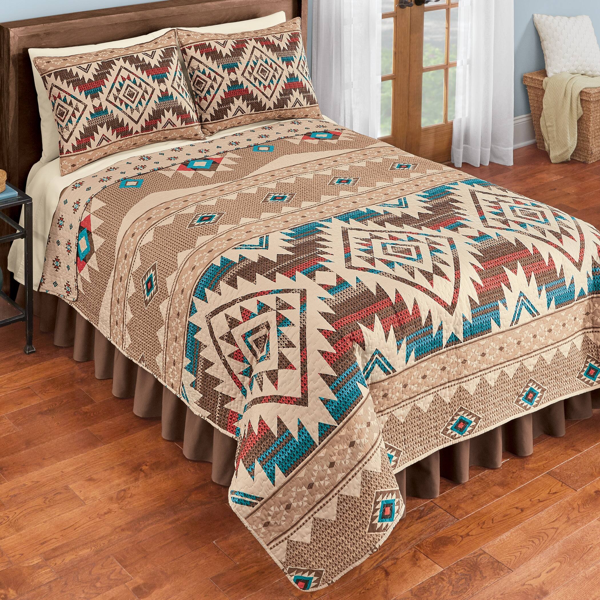 Reversible Southwest Geometric Aztec Quilt Bed Bath & Beyond 36553268