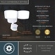 preview thumbnail 4 of 15, Integrated LED Motion Sensor Dusk to Dawn Outdoor Security Flood Light - 180 Range - 70 Ft