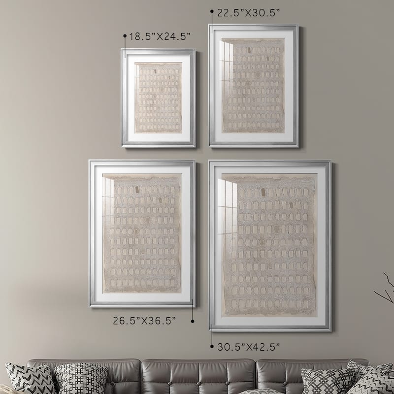 Pearl Punch Card I Premium Framed Print - Ready to Hang