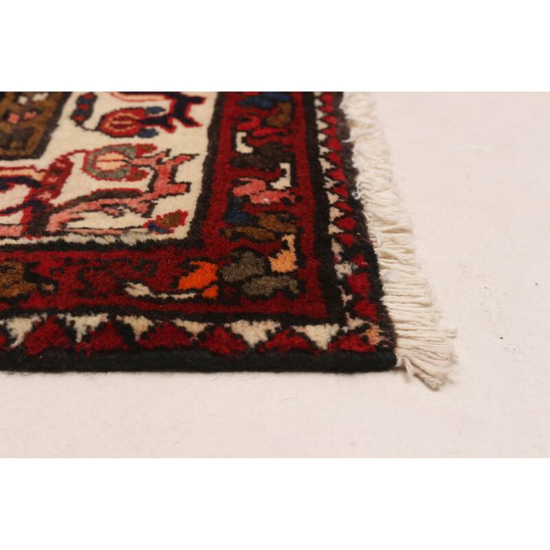 ECARPETGALLERY Hand-knotted Andelz Navy Wool Rug - 3'10 x 13'3