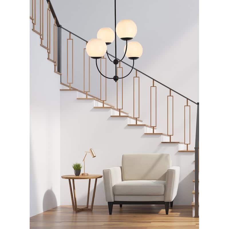 Lane 31.5 inch Pendant with White Shade - N/A