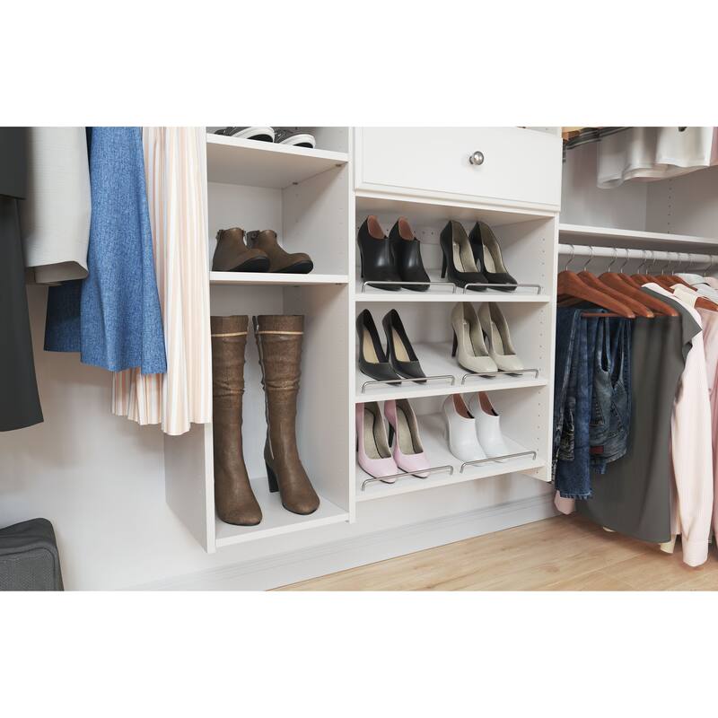 Easy Track 9 Ft. W. Premium Laminate Closet Kit