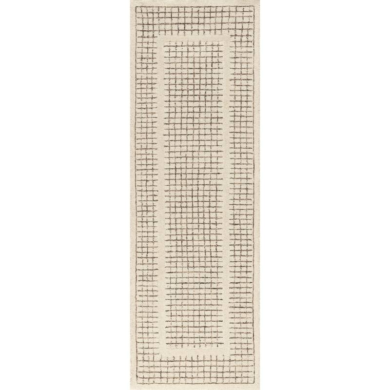 Nuloom Emaline Geometric Wool Area Rug