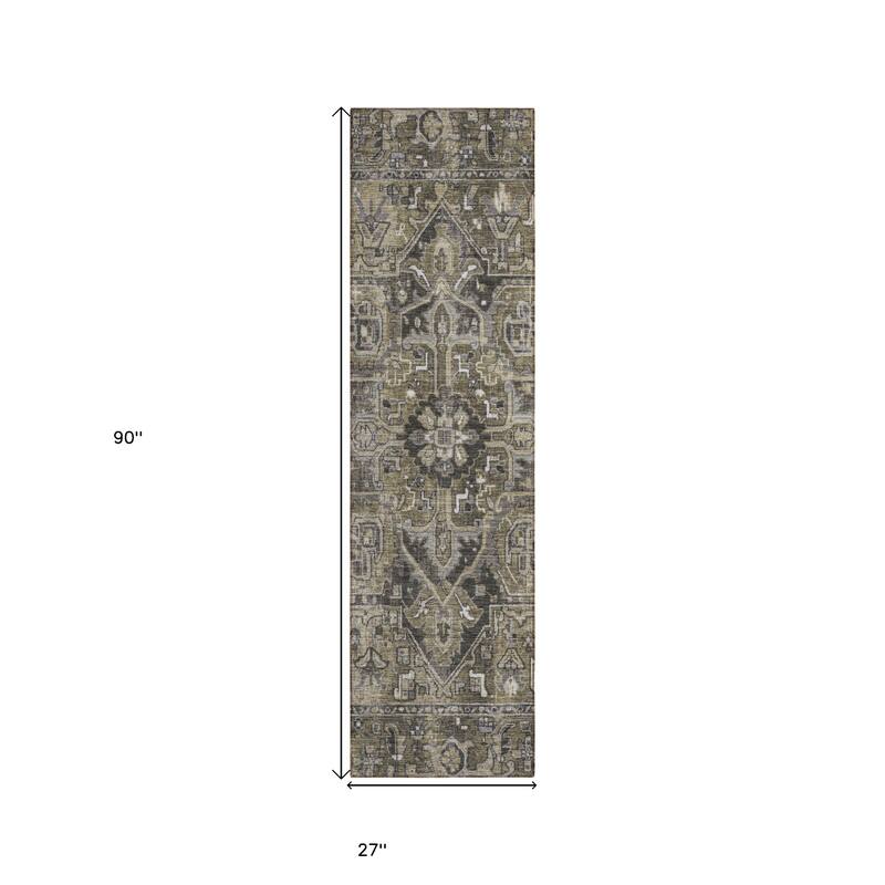 Caso Oriental Weather Resistant Refined Traditional Outdoor Rug