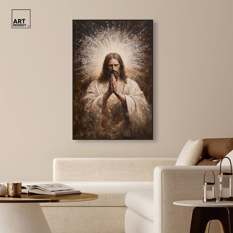 Meditation Manifested Canvas by Art Remedy
