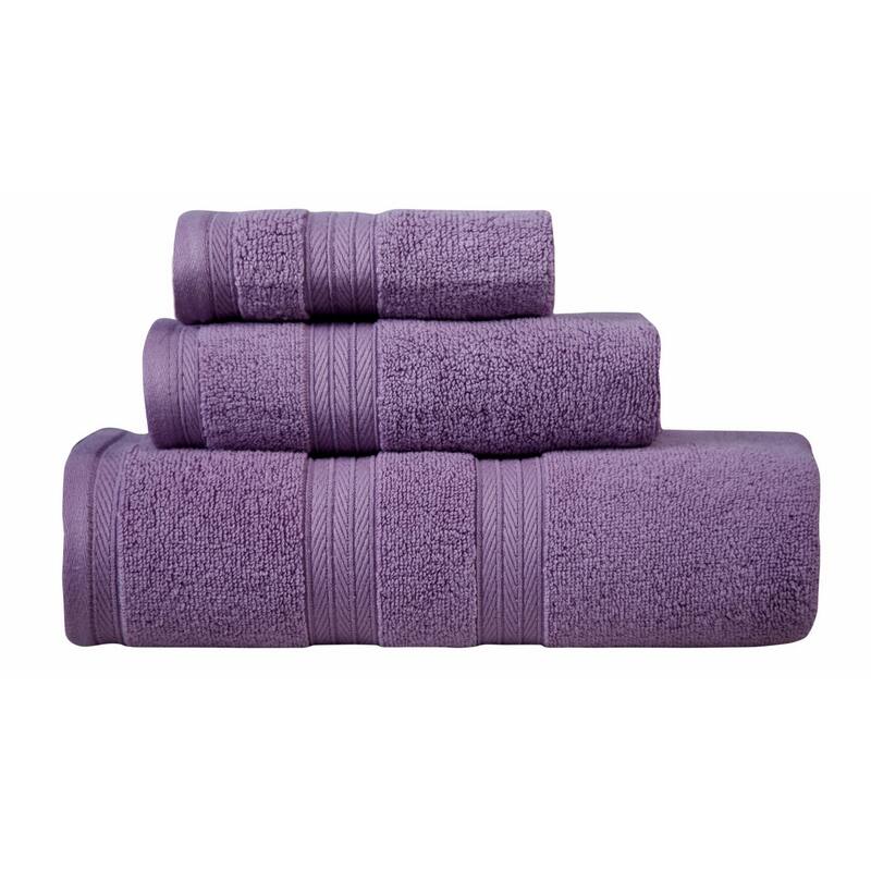 Waterford Towel Set of 3, Premium Cotton & Luxury Sets, 1 Bath Towel 27"x54", 1 Hand Towel 16"x28" & 1 Washcloth 13"x13"