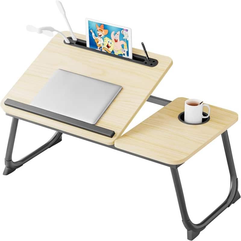 Laptop Desk for Bed - Yellow