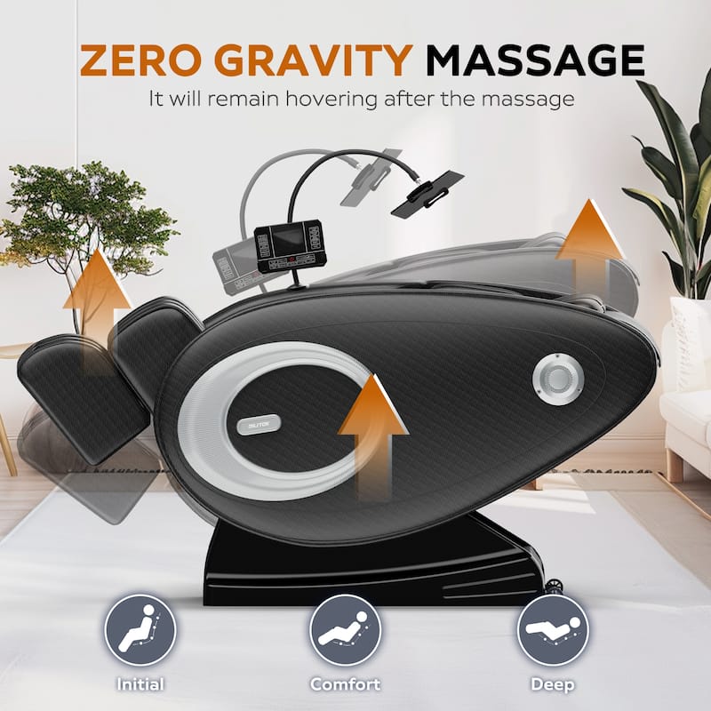 GDFStudio - Full Body Zero Gravity Air Pressure Massage Chair Recliner