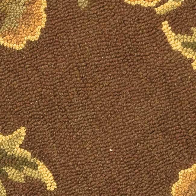 SAFAVIEH Handmade Berkeley Delphine Botanical Wool Rug