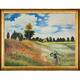 Claude Monet 'Poppy Field in Argenteuil' Hand Painted Oil Reproduction ...