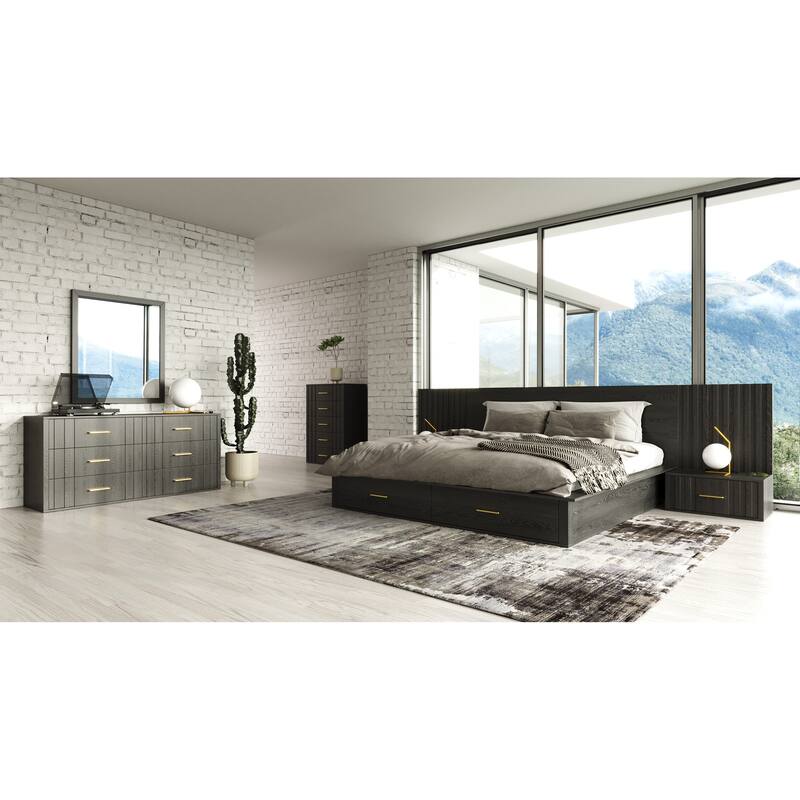 Modrest Manchester Contemporary Dark Grey Chest