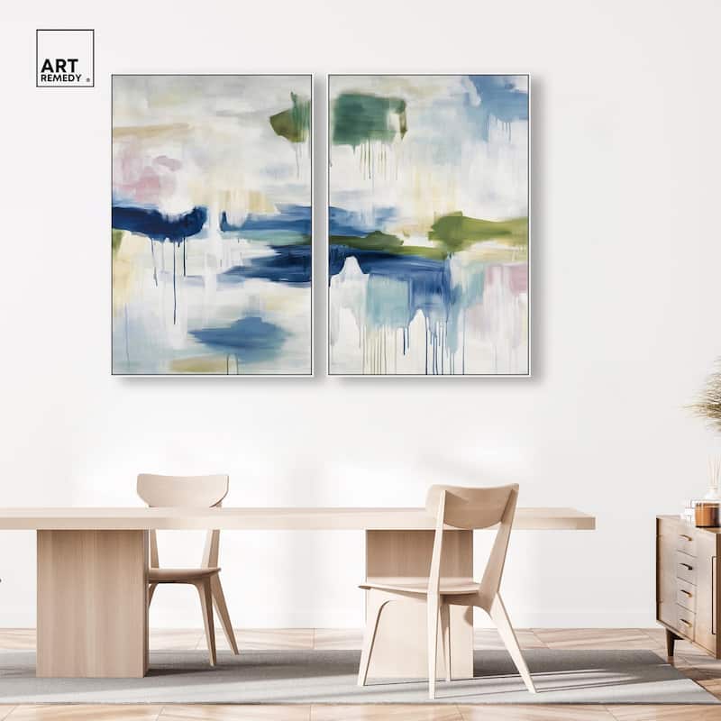 Kairos I Canvas Set of 2 by Art Remedy
