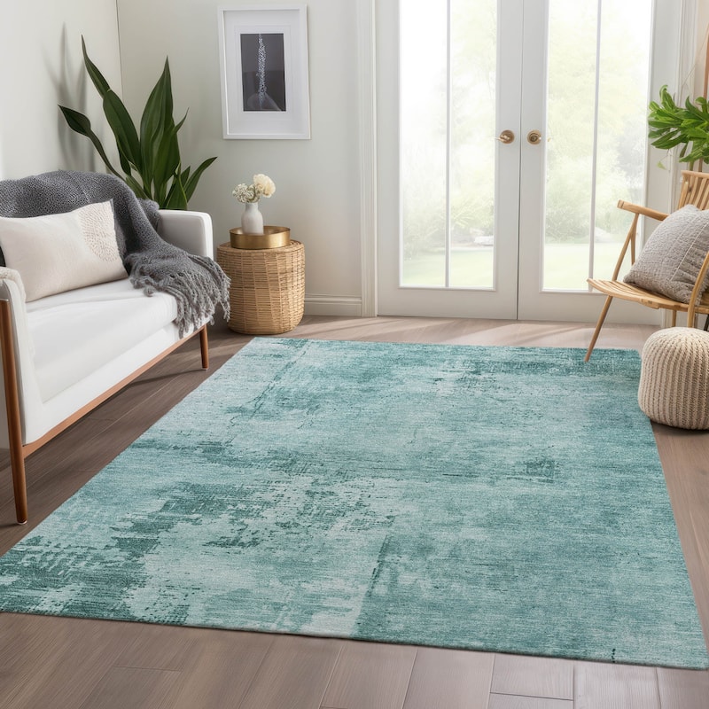 Premium Washable Super Soft Casual Abstract Mayfield Rug