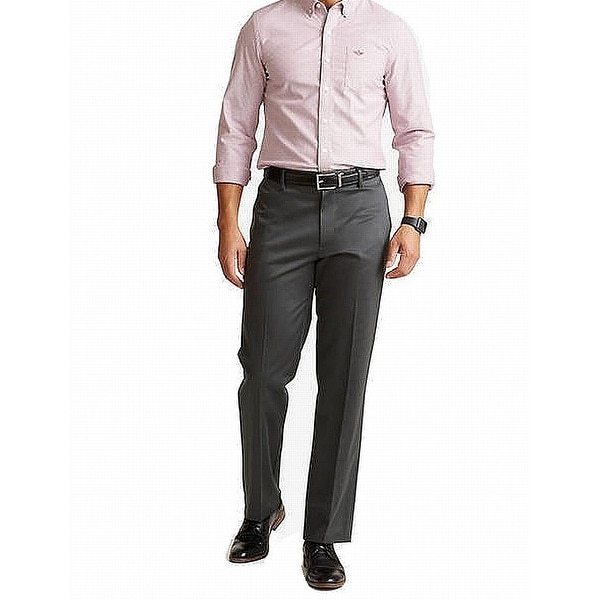 Dockers Mens Pants Graphite Gray Size 40x30 Original Khakis Classic Fit. Opens flyout.