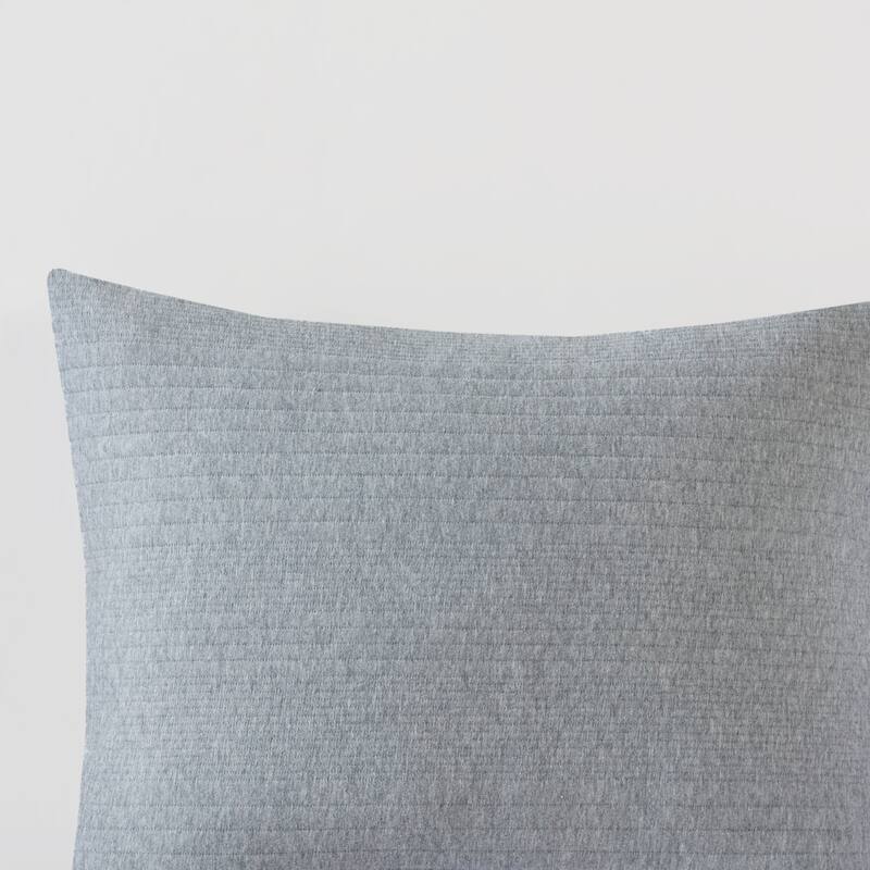 Croscill Casual Ellis Heathered Gray 3 Piece Duvet Set