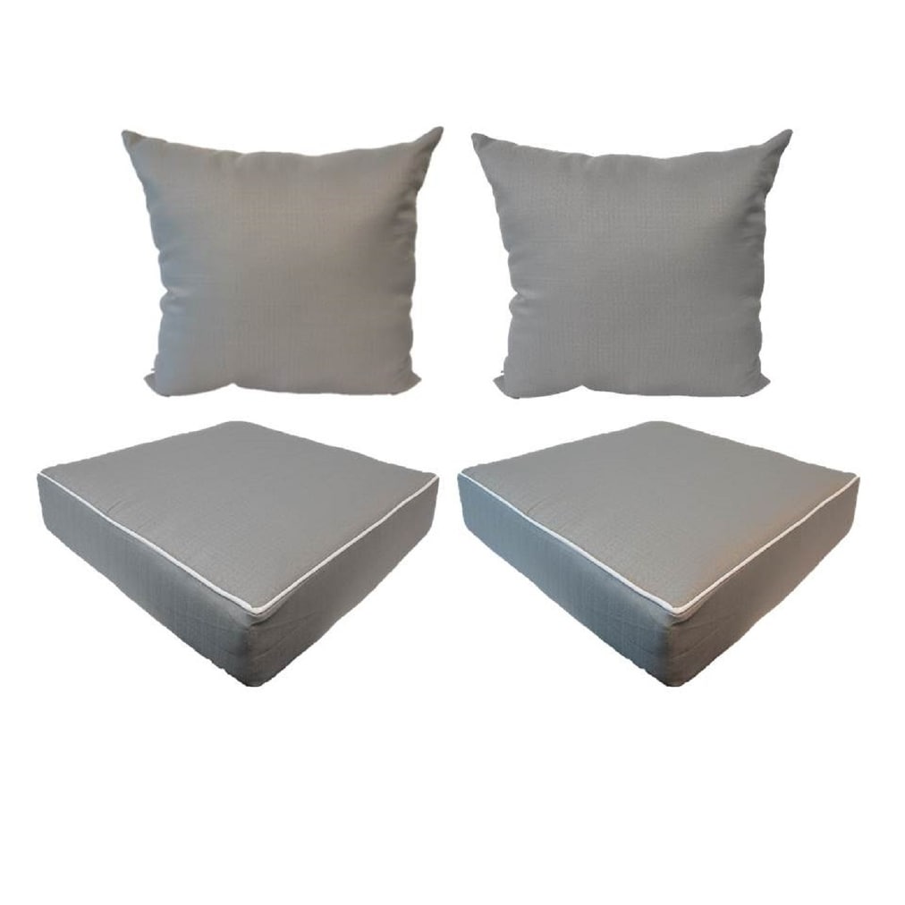 Grey seat hotsell cushions indoor