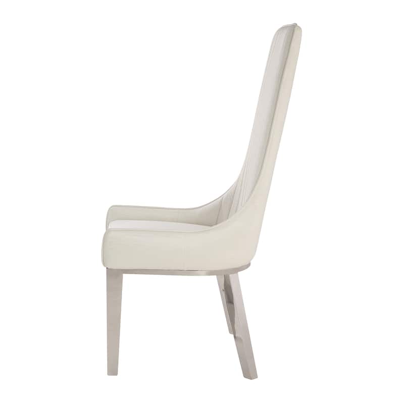 Aveline High Tufted Back Side Chairs (Set of 2)