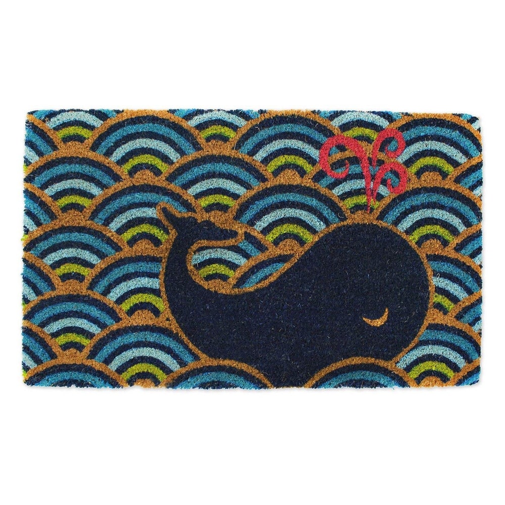 Vinyl Whale Doormat