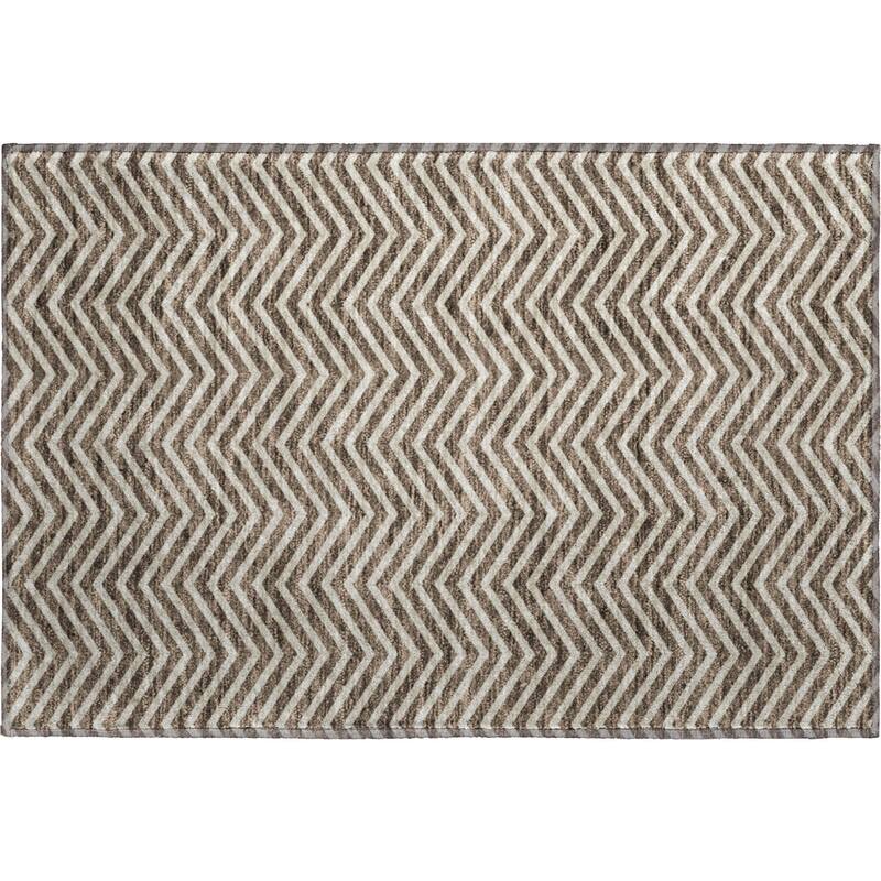 Premium Washable Super Soft Modern Chevron Mayfield Rug