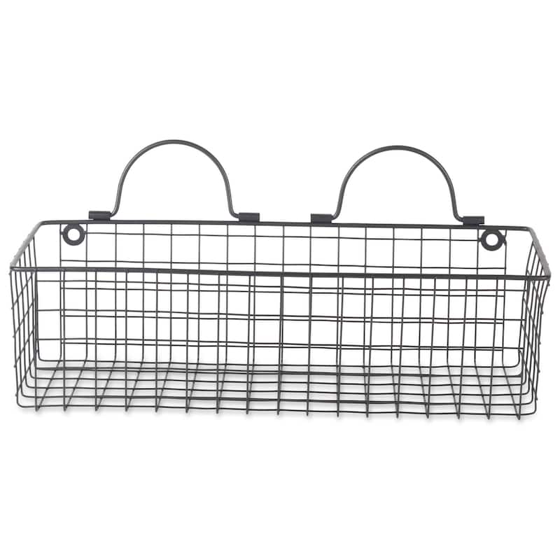 DII Wire Wall Basket(Set of 2) Grey