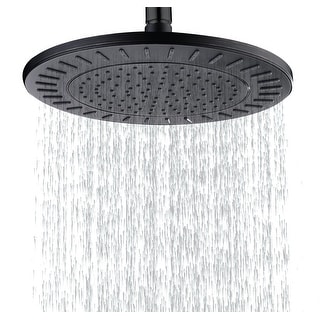 BRIGHT SHOWERS Rain Shower Head, High Pressure Waterfall Showerhead ...