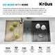 preview thumbnail 148 of 147, KRAUS Kore Workstation Undermount Stainless Steel Kitchen Sink
