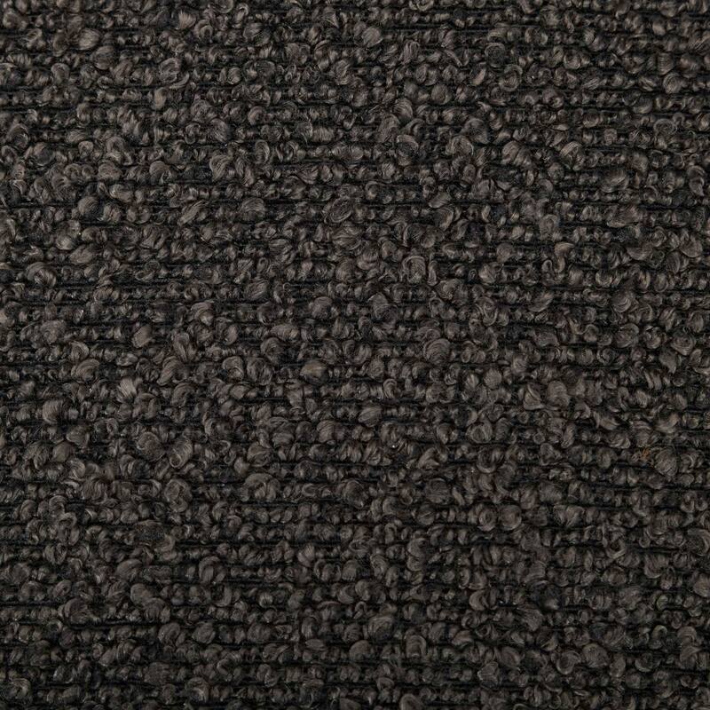 GDF Studio- Snow Velvet Mid-Century Dining Chair with Curved Wood Legs, Set of 2