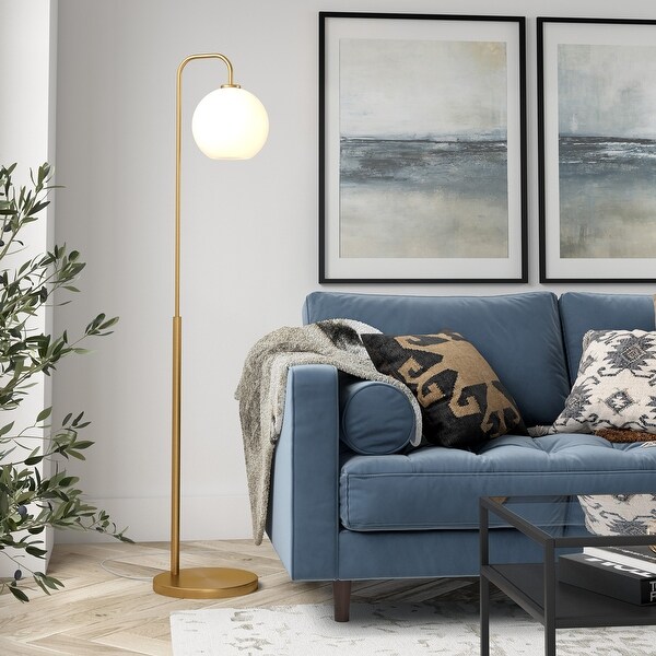 Harrison arc black floor lamp hot sale