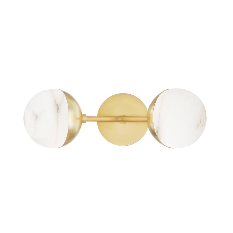 Hudson Valley Saratoga 2-Light Wall Sconce - N/A