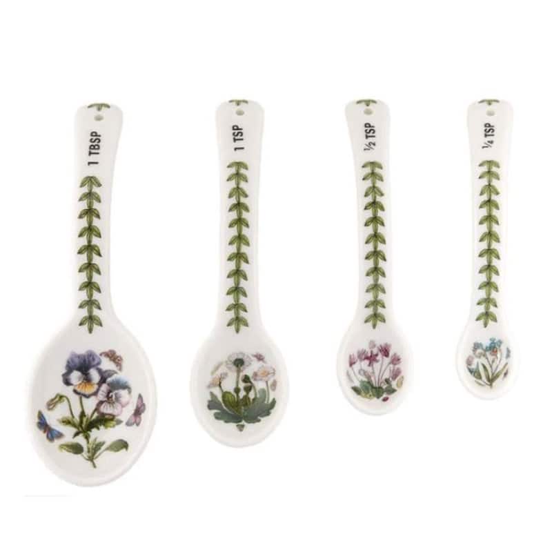 Portmeirion Set of 4 Botanic Garden Measuring Spoons