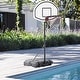 preview thumbnail 7 of 5, 35.4" - 47.2" Adjustable Height Swimming Pool Basketball Hoop