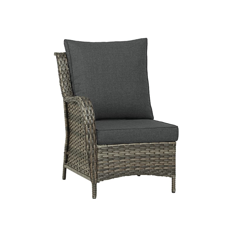 Outdoor 6 Pieces Rattan Patio Furniture Set