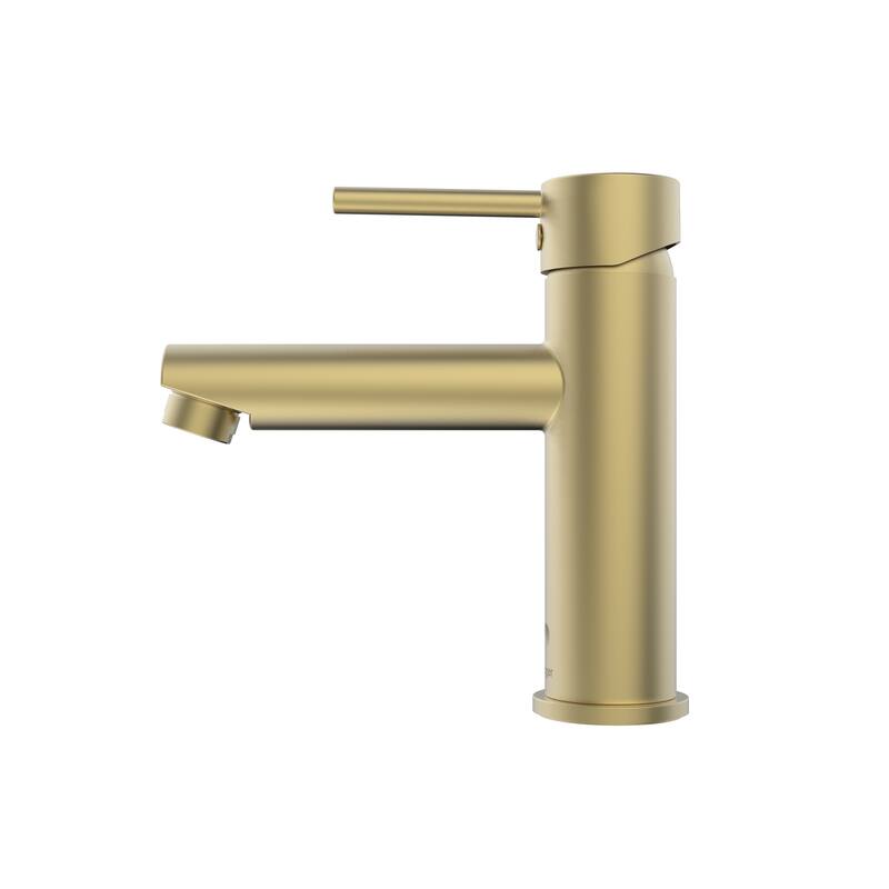 Belanger Single Handle Bathroom Faucet with Drain