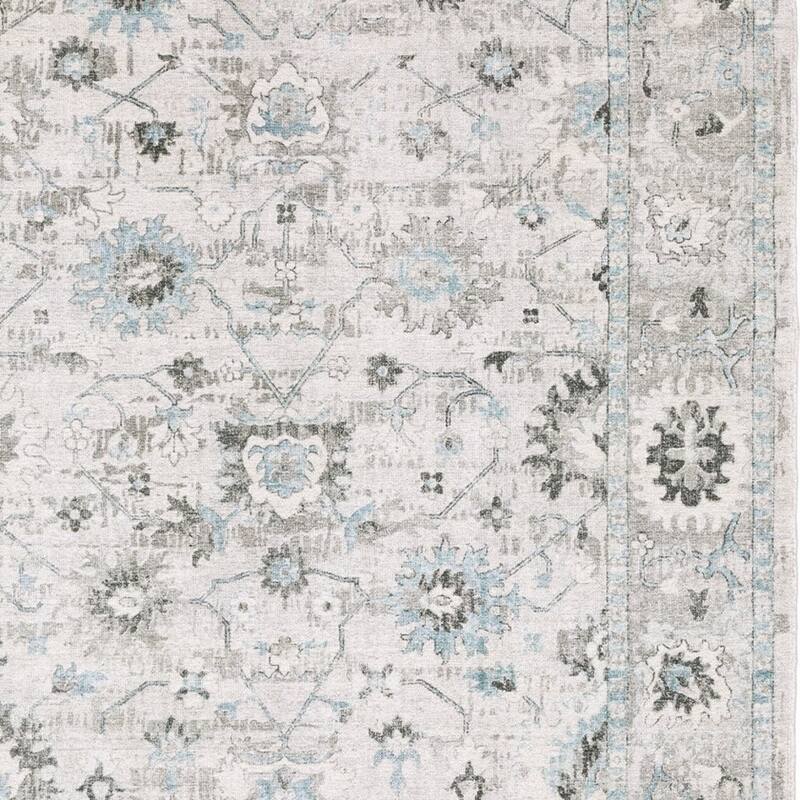 HomeRoots Oriental Traditional Rectangle Area Rug
