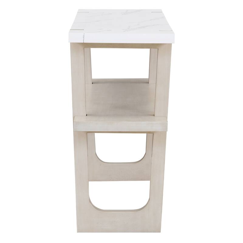 Wooden Base Multifunctional Console