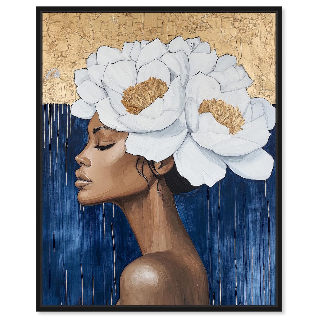 Floral Goddess II Canvas by Art Remedy