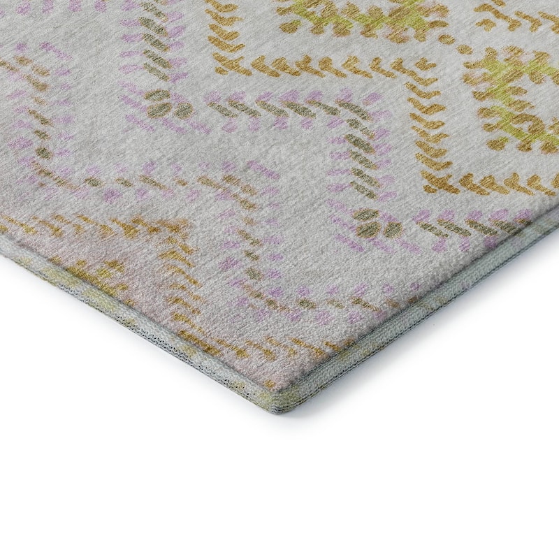 Premium Washable Super Soft Boho Geo Mayfield Rug