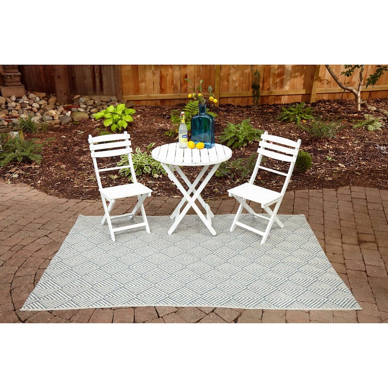 ECARPETGALLERY Machine Woven Laura Indoor/Outdoor Area Rug