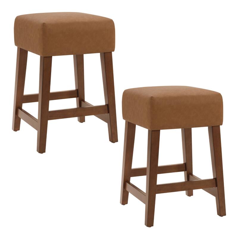 Roscoe Counter Stool - Saddle