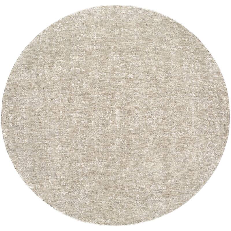 Livabliss Poet Traditional Area Rug - Slate - 5'3" x 5'3"