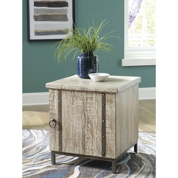 Laddford Whitewash Accent Cabinet 22