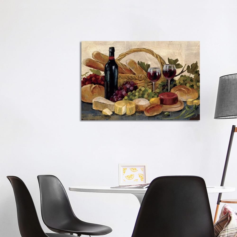 iCanvas "Tuscan Evening Wine " by Silvia Vassileva Canvas Print