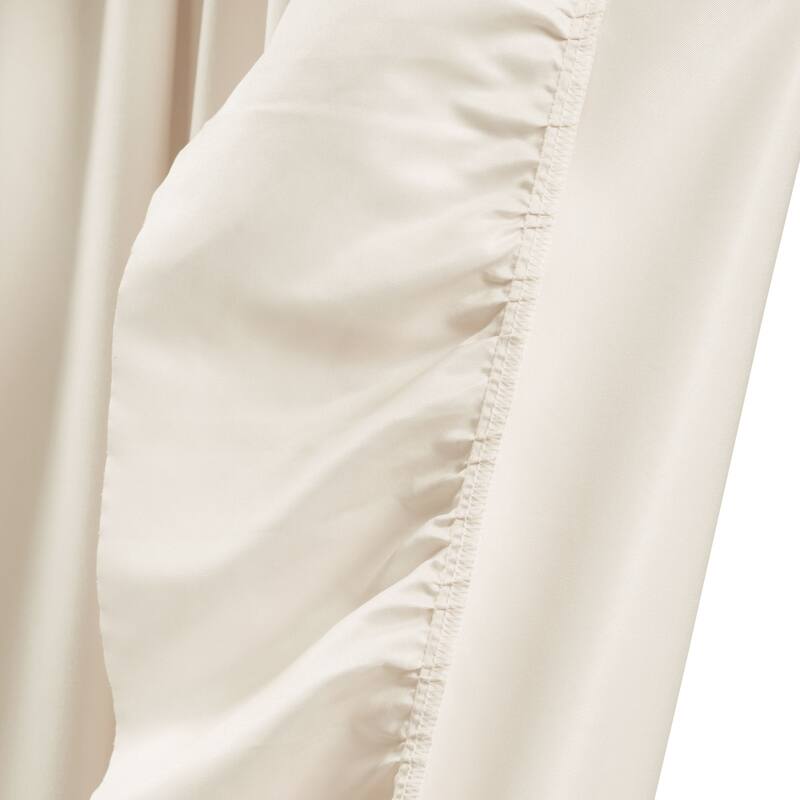 The Gray Barn Gila Ruffled Edge Curtain Panel Pair