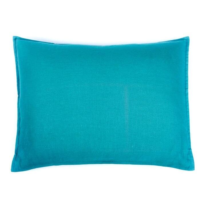 Colin, Cotton, Teal, Queen Duvet Cover