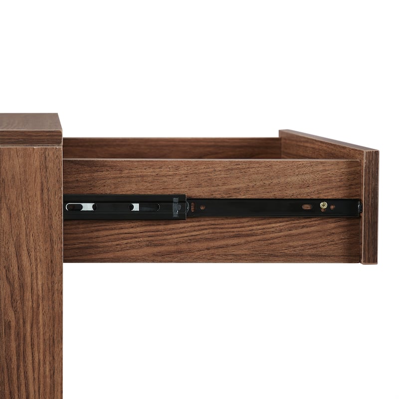 Crosley Liam Record Storage End Table - 25.5"H x 20"W x 15.75"D
